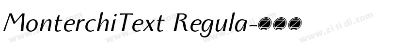 MonterchiText Regula字体转换 MonterchiText Regula字体转换